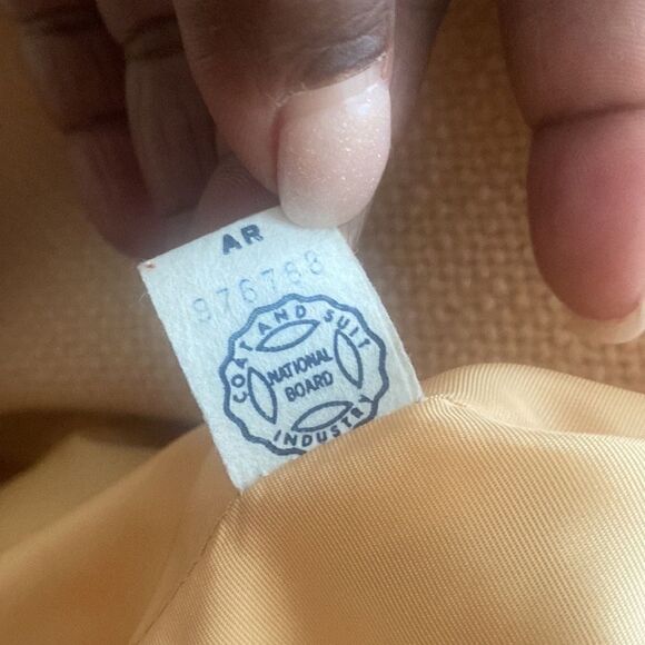 Vintage Double Breasted Camel Coat S - Picture 12 of 12